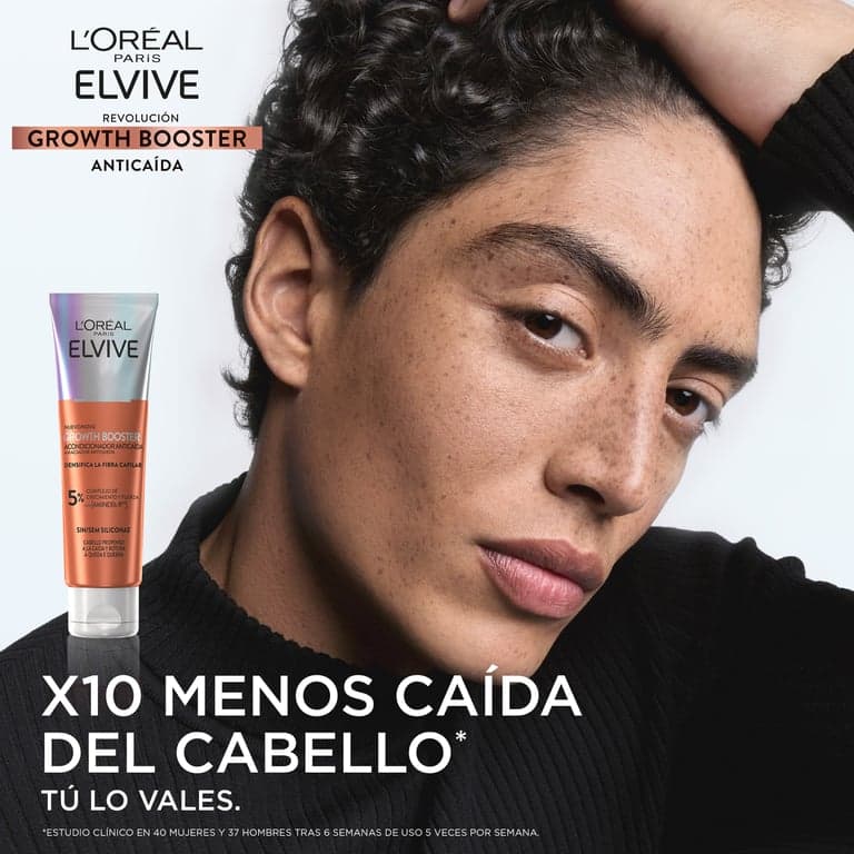 L'Oréal París    

            Elvive Growth Booster Acondicionador Anticaída - Image 3