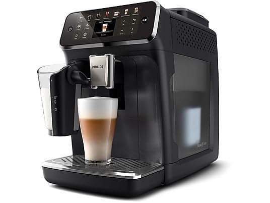 Cafetera superautomática - Philips EP4441/50, LatteGo, Pantalla táctil, 12 ajustes, Función QuickStart, 15 bar, 1500 W, Filtro AquaClean, 1.8 l, Negro - Image 4