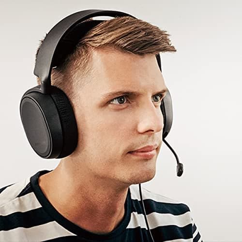 SteelSeries Arctis 3 - Casque de Jeu toutes Plateformes - pour PC, PlayStation 5, PS4, Xbox One, Nintendo Switch, RV, Android et iOS - Noir - Image 5