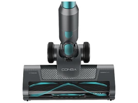Aspirador escoba - Cecotec Conga Rockstar P50, 265 W, 50 min autonomía,HairOut antienredos, Succión de 80 AW, Negro/Azul - Image 4