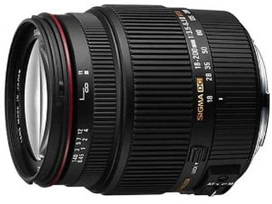 SIGMA 885955 18-200/3,5-6,3 DC OS HSM NA 18 mm - 200 mm f/3.5-6.3 OS, IF, HSM, DC, ASP (Objektiv für Nikon F-Mount, Schwarz) - Image 5