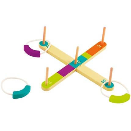 JEU D'ANNEAUX EN BOIS - Image 2