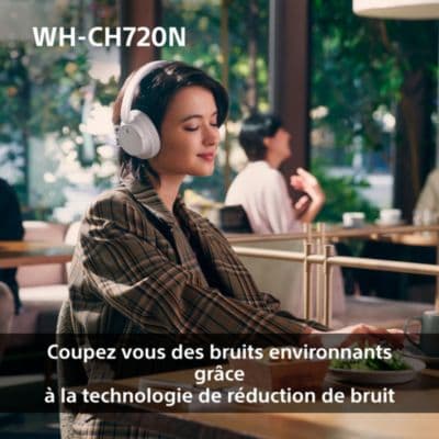 Casque SONY WH-CH720N Noir - Image 3