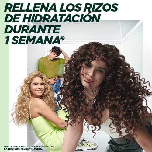 Garnier    

            Fructis Método Rizos Mascarilla nº2 para Rizos Hidratados - Image 9