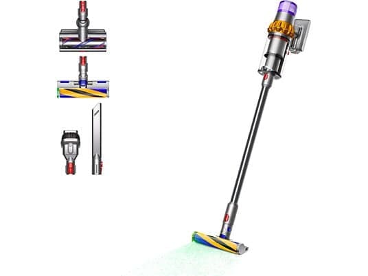 Aspirador escoba - Dyson V15 Detect™ Absolute, Potencia succión 240 AW, 60 min, Inteligente y Potente, 3 Modos, Tecnología Láser, Sensor Suciedad - Image 2