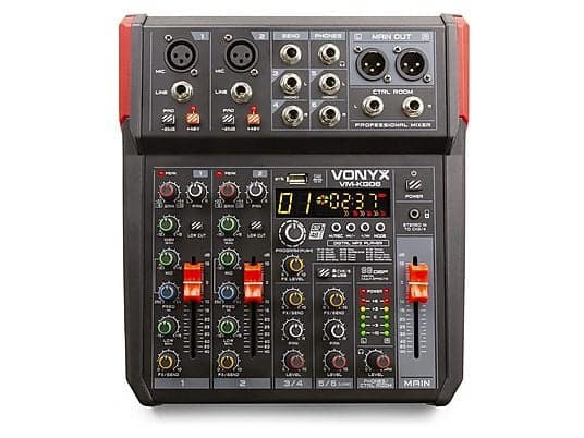 Mezcladora DJ - VM-KG06 VONYX, Black - Image 2