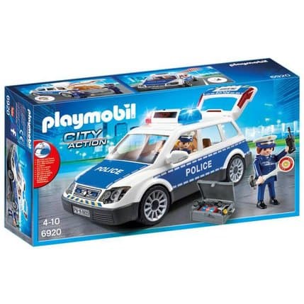 VOITURE DE POLICIERS AVEC SIRENE - 6920 - Image 2
