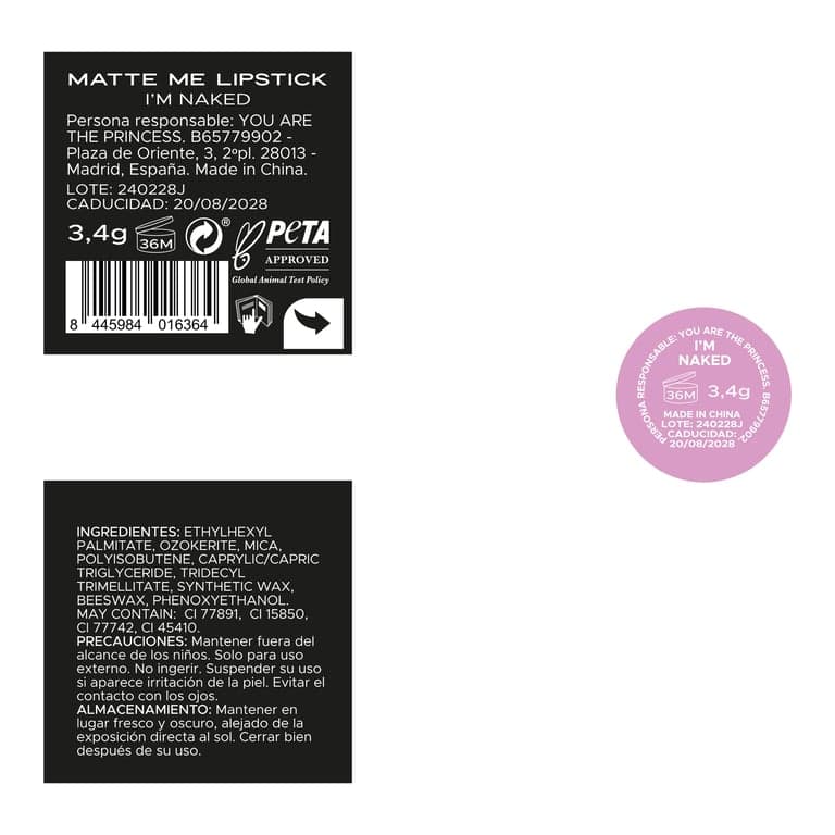 Met    

            Matte Me Lipstick - Image 3
