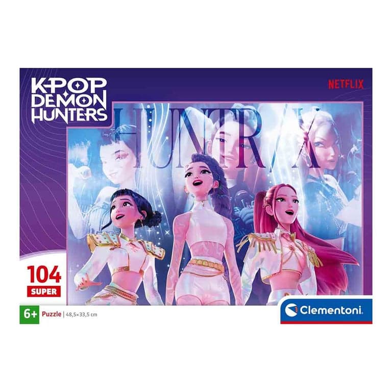 Puzzle 104 Super K-Pop Demon Hunters Clementoni - Image 2