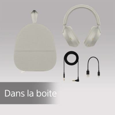 Casque SONY WH-1000XM5 Argent - Image 9