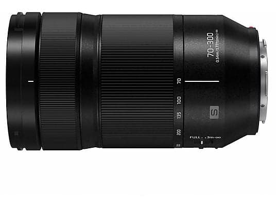 PANASONIC S-R70300E VOLLFORMAT 70 mm - 300 mm f./4.5-5.6 OIS (Objektiv für Panasonic L-Mount, Schwarz) - Image 5