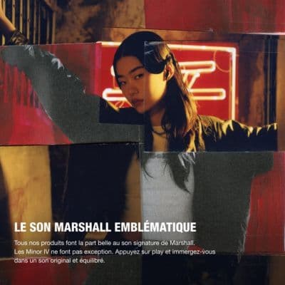 Ecouteurs MARSHALL Minor IV Noir - Image 3
