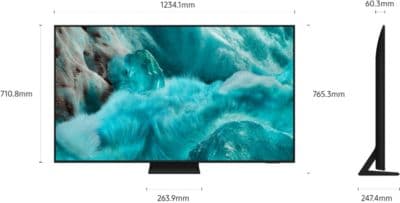 TV QLED SAMSUNG TQ55Q7F5 4K AI SmartTV 2025 - Image 2