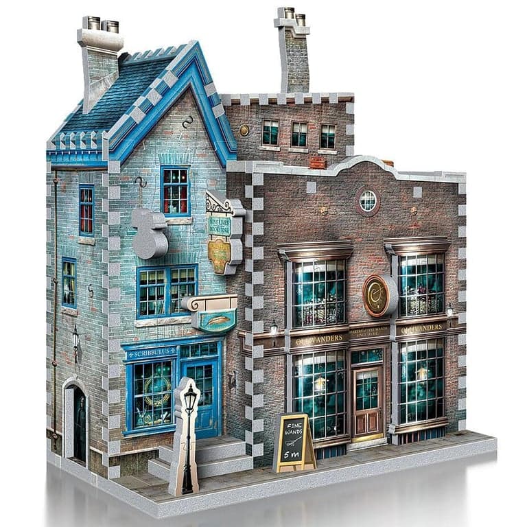 HARRY POTTER - PUZZLE 3D - OLLIVANDERS AND SCRIBBULUS 295 PIECES - Image 1