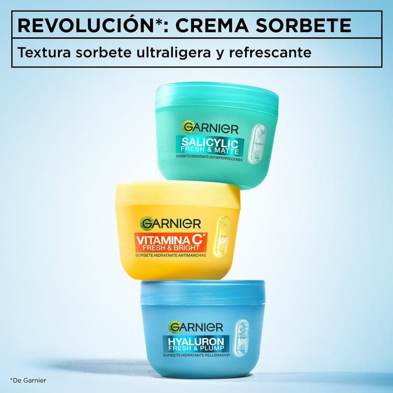 Garnier    

            Hyaluron Fresh&Plump Sorbete Hidratante Rellenador - Image 9