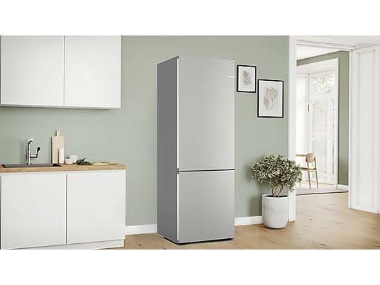 BOSCH KGN492IAF Serie 4 Kühlgefrierkombination (A, 440 l, 2030 mm hoch, Edelstahl) - Image 3