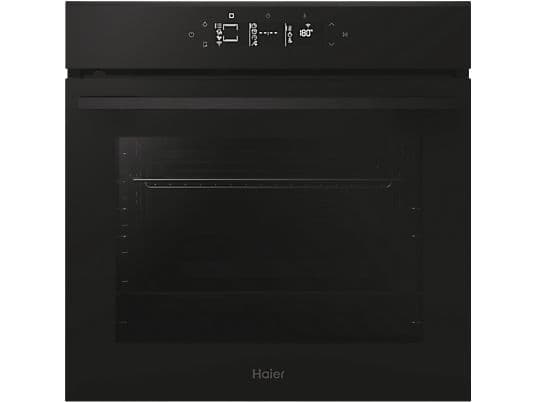 Horno - Haier H6 ID46G3YTB ID Series 4, Multifunción, Pirolítico e hidrolítico, 78 l, 59.5 cm, Negro - Image 2