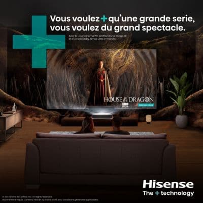 Vidéoprojecteur home cinéma HISENSE Laser Cinema PT1 - Image 4