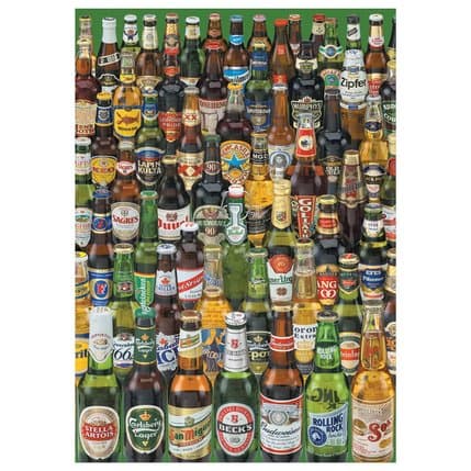 PUZZLE 1000 PIECES BIERES - Image 2