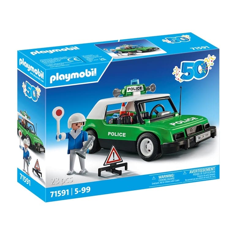 Coche policía clásico Playmobil 50th Anniversary - Image 1