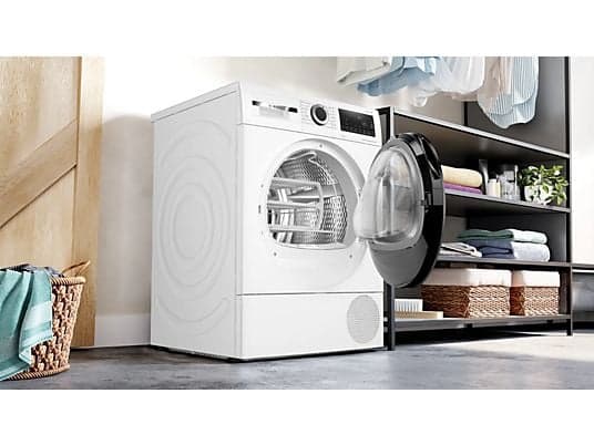 Secadora bomba de calor - Bosch WQG245D0ES, Serie 6, 9 kg, 15 programas, AutoDry, Condensador Autolimpiante, Blanco - Image 5