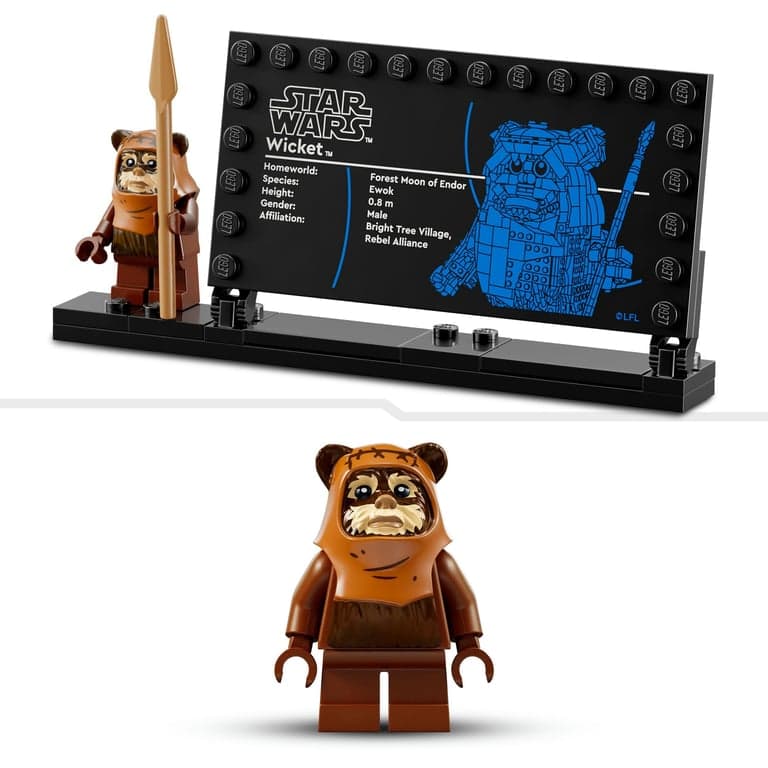 Juego de construcción Wicket el Ewok™ Disney Star Wars LEGO - 75430 - Image 5