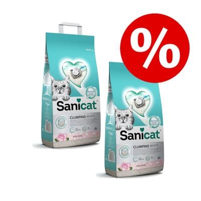 Sanicat White Rose arena aglomerante para gatos - Image 1