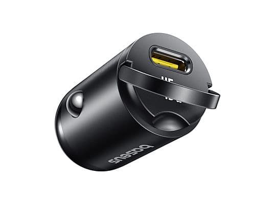 Cargador coche - Baseus PrimeTrip VP2, Universal, 45W, Tipo-C, Con cable 100 cm 60W, Carga rápida, Negro - Image 3