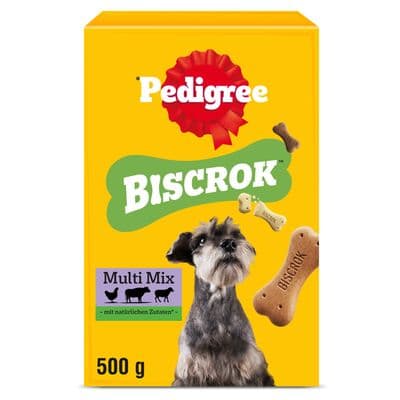 Pedigree Biscrok galletas de 3 sabores para perros - Image 1