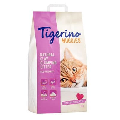 Tigerino Nuggies Sensitive arena aglomerante sin olor - Image 3