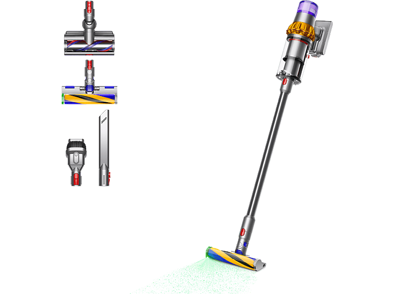 Aspirador escoba - Dyson V15 Detect™ Absolute, Potencia succión 240 AW, 60 min, Inteligente y Potente, 3 Modos, Tecnología Láser, Sensor Suciedad - Image 1