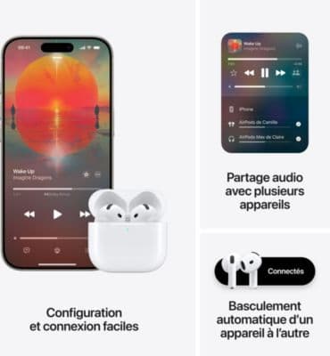 Ecouteurs APPLE AirPods 4 ANC - Image 8