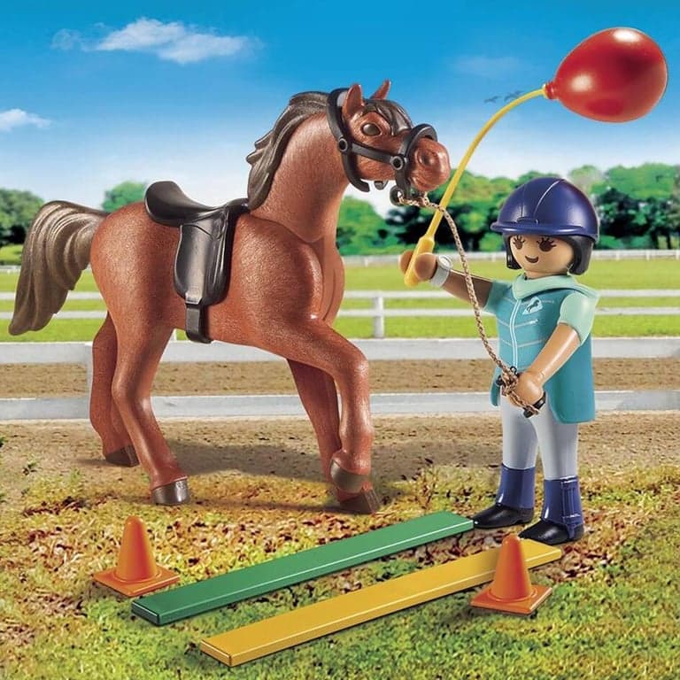 ECUYERE AVEC CHEVAL - 9259 - Image 2