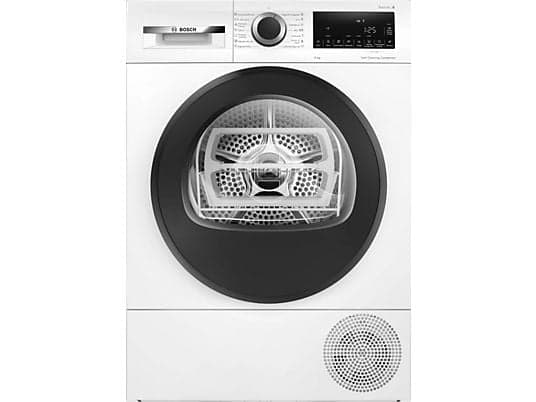 Secadora bomba de calor - Bosch WQG245D0ES, Serie 6, 9 kg, 15 programas, AutoDry, Condensador Autolimpiante, Blanco - Image 2