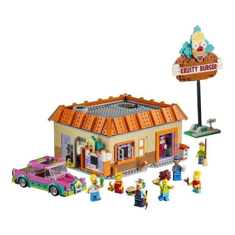 Juego de construcción The Simpsons™: Krusty Burger LEGO Icons - 10352 - Image 7