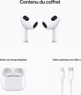 Ecouteurs APPLE AirPods 3 (Magsafe) Reconditionné - Image 6
