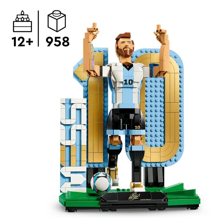 Juego de construcción Lionel Messi: Leyenda del Fútbol LEGO Editions Football - 43015 - Image 2