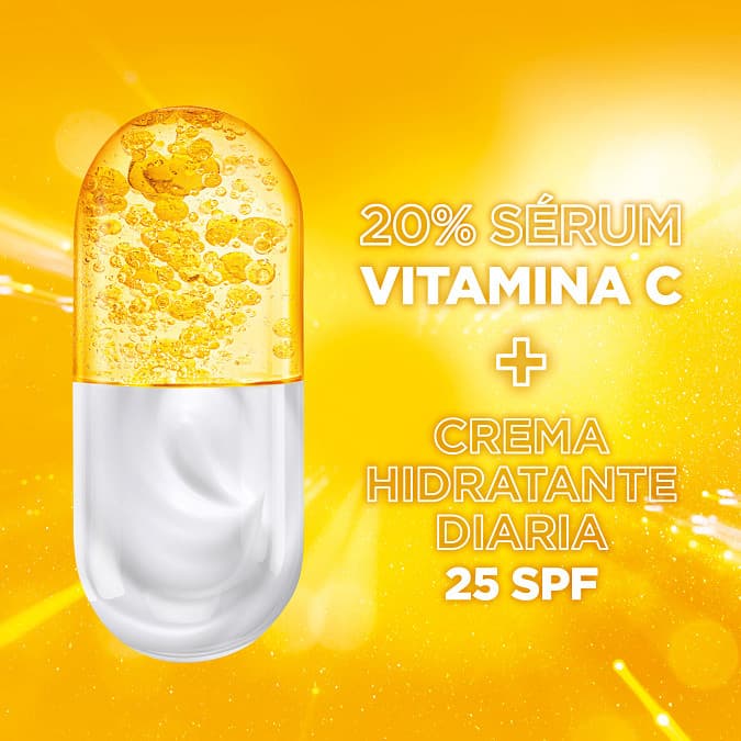 Garnier    

            Skin Active Vitamina C Crema Serum Iluminador Antimanchas - Image 4