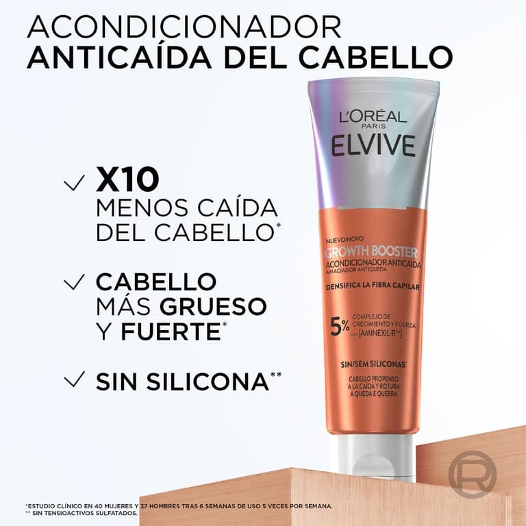 L'Oréal París    

            Elvive Growth Booster Acondicionador Anticaída - Image 5