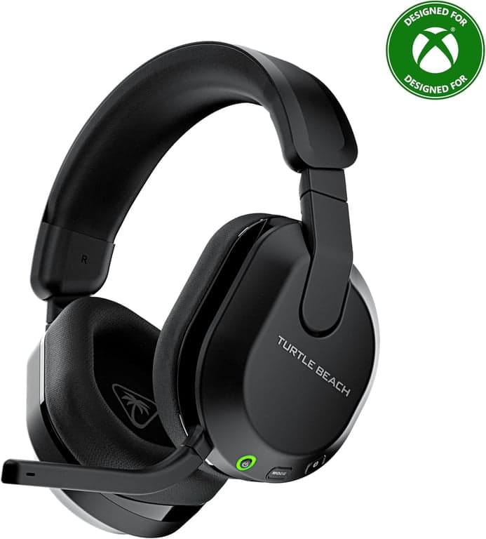 Turtle Beach Stealth 600 Console Noir Casque Gaming sans Fil w/ 80hr Batterie, Écouteurs de 50mm et Bluetooth pour Xbox Series X ou S, PC et Mobile - Image 1