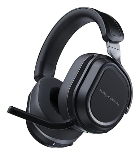 Turtle Beach Stealth 700 Noir Casque Gaming sans Fil w/ 80hr Batterie, Écouteurs de 60mm, Deux émetteurs et Bluetooth pour Xbox Series X ou S, PC et Mobile - Image 2