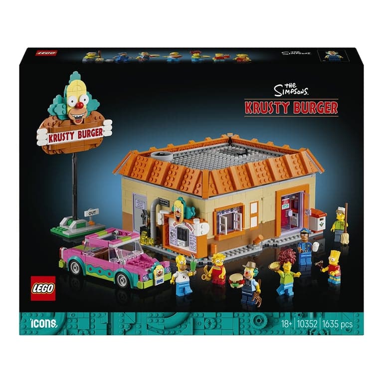 Juego de construcción The Simpsons™: Krusty Burger LEGO Icons - 10352 - Image 1
