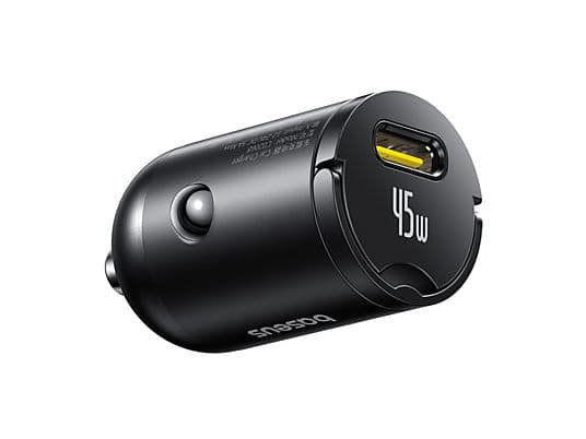 Cargador coche - Baseus PrimeTrip VP2, Universal, 45W, Tipo-C, Con cable 100 cm 60W, Carga rápida, Negro - Image 5