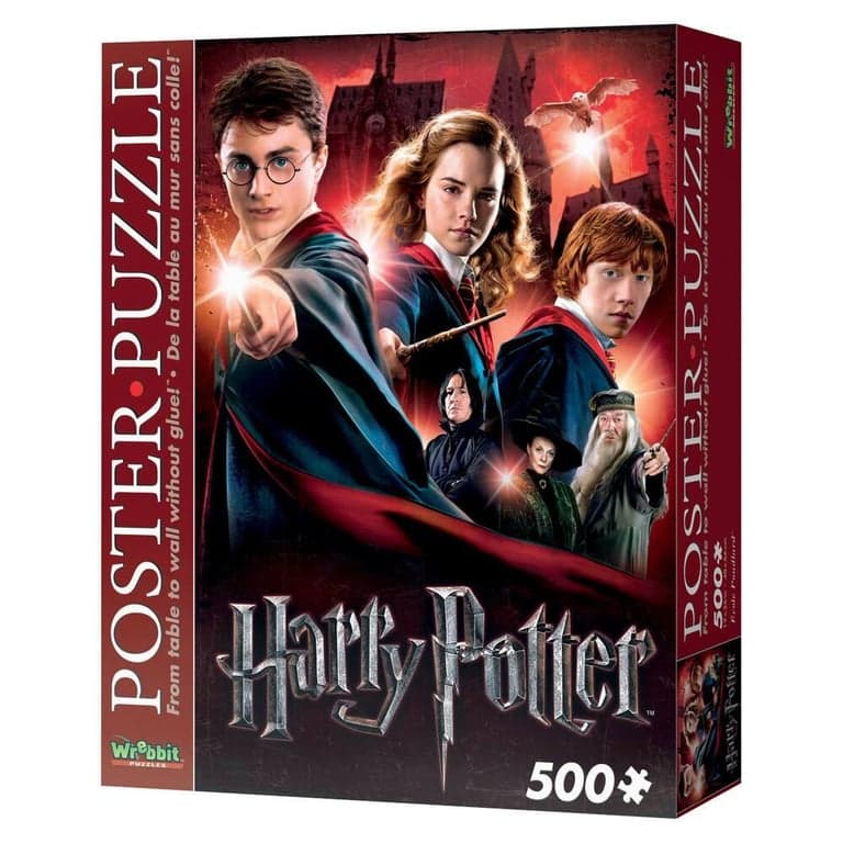 HARRY POTTER - POSTER PUZZLE - ECOLE DE POUDLARD 500 PIECES - Image 2