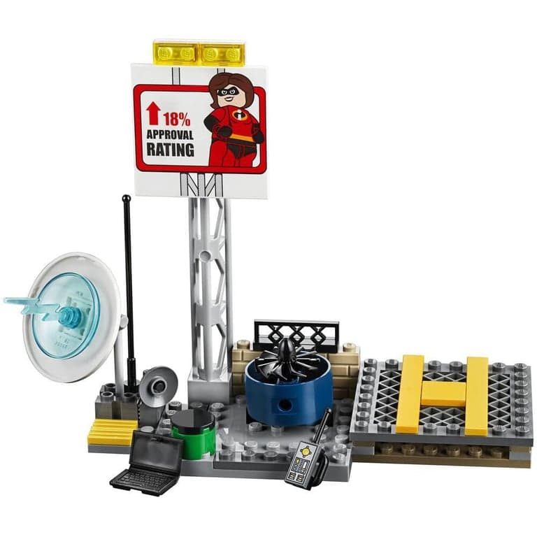 LEGO 10759 - LA POURSUITE SUR LES TOITS D'ELASTIGIRL - LES INDESTRUCTIBLES 2 - Image 2