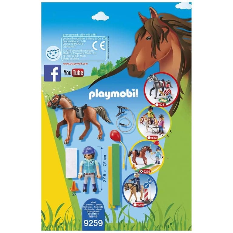 ECUYERE AVEC CHEVAL - 9259 - Image 3
