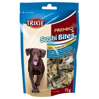 Trixie Premio Sushi Bites Light snack de pescado para perros - Image 1