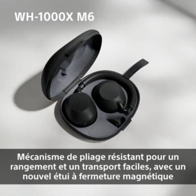 Casque SONY WH-1000XM6 IA Bleu - Image 3
