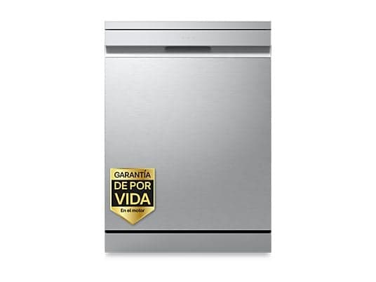 Lavavajillas - LG DF375HVS, 14 servicios, 10 programas, 60 cm, LED táctil, Tercera bandeja, TrueSteam™, QuadWash™, Inox antihuellas - Image 2