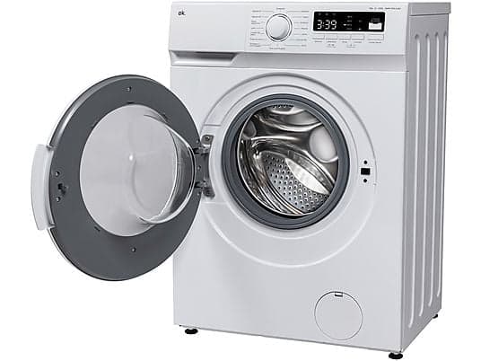 Lavadora carga frontal - ok. OWM 7123 A INV, 7 kg, 1400 rpm, 15 Programas, Motor Inverter, Función vapor, Blanco - Image 4